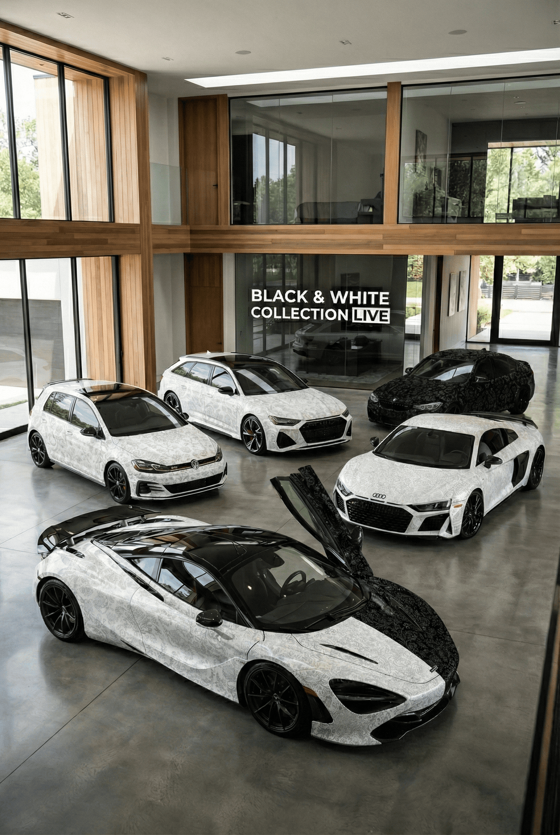 Black & White Collection Now Live: Timeless Automotive Rugs & Wall Tapestries - Rilva Design