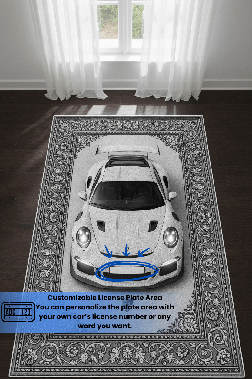 Mercedes G - Wagon x Emerald Eclipse – Luxury Automotive Rug for Modern Spaces - Rilva Design