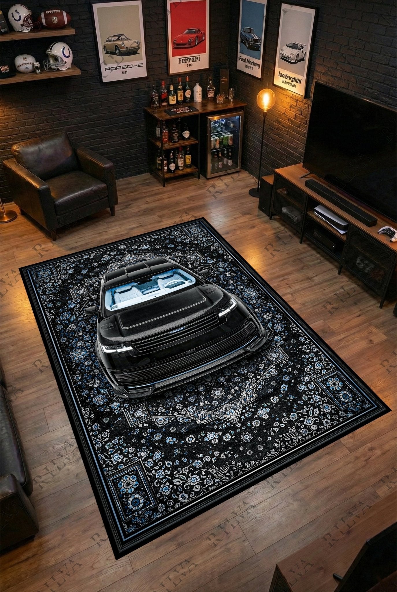 Range Rover SV Mansory – Persian Style Floor Rug | Exclusive Automotive Design - Rilva Design