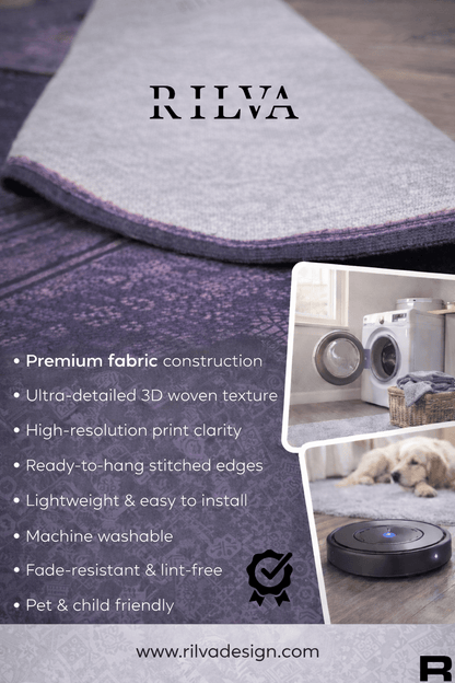 Range Rover SV Mansory Wall Tapestry – Retro Persian Style Automotive Art - Rilva Design